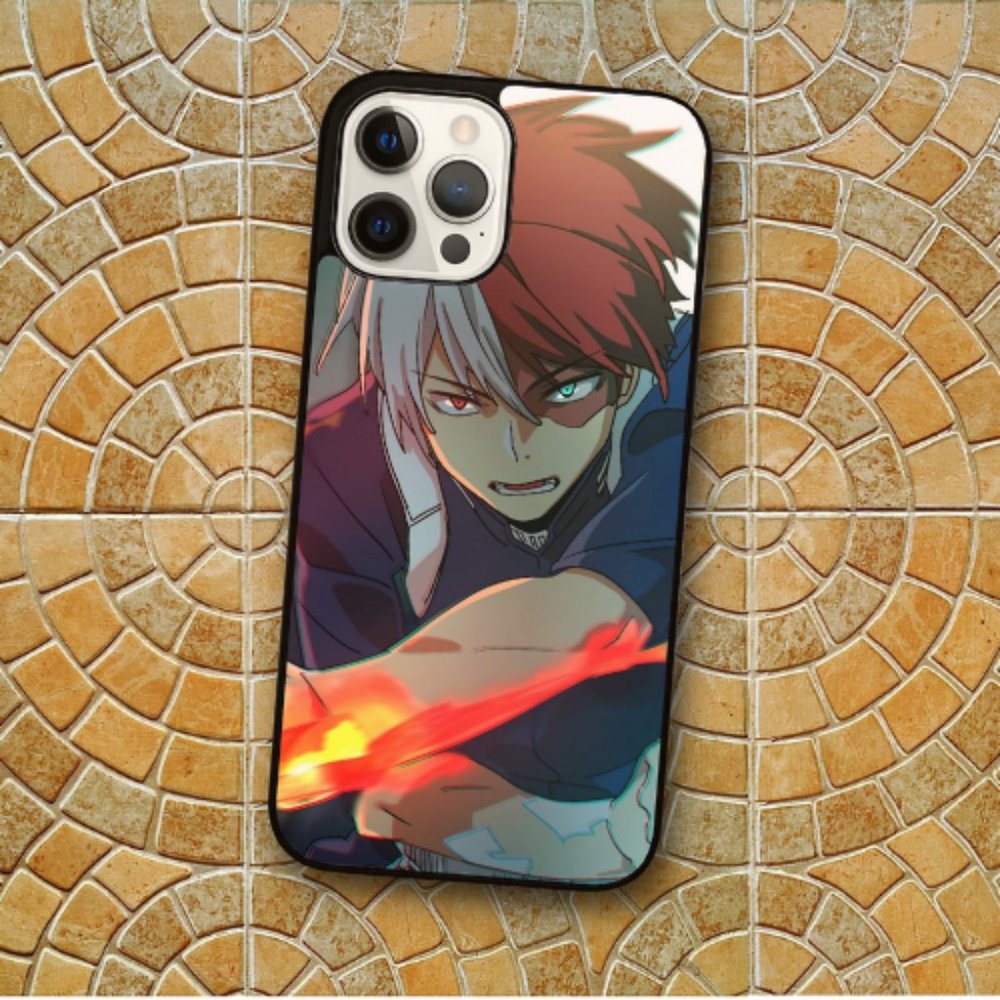 Shoto Todoroki My Hero Academia Aesthetic Anime iPhone Case